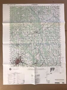 New ListingLaurinburg North Carolina USGS Topographic Map 1976 1:50K Scale Edition 5-DMATC