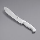 Choice Butcher Knife with White Handle (select size below)