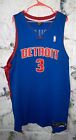 New ListingBen Wallace Nike NBA Authentic Detroit Pistons #3 Jersey Road Stitched Blue 4XL