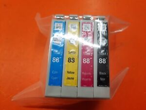 ⭐️⭐️⭐️⭐️⭐️4 Pack Epson 88 Ink T0881,T0882,T0883,T0884