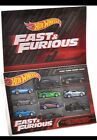 Hot Wheels HNT21 Fast & Furious Series 10 Car Pack Mattel Fast  Free Shipping