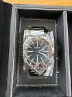 Benarus Moray 44mm Stainless Steel Black Dart Dial 1000m Diver Automatic