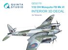 1/32 Quinta 3D Interior Decal #32170 Mosquito FB.Mk.VI for Tamiya