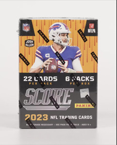 2023 PANINI SCORE FOOTBALL 6-PACK HOBBY BLASTER BOX (PINK PARALLELS!) SCW-5