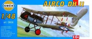 Airco DH 2, British WW1 Fighter (1/48 model kit, Smer 0806)