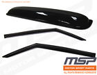 Rain Visors Deflector Out Channel & Sunroof 3pc For 88-91 Honda CRX 2 Door Coupe