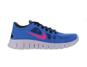 Nike Free 5.0 [GS] 580565 400 Distance Blue Pink Junior's Boy 100% Authentic New