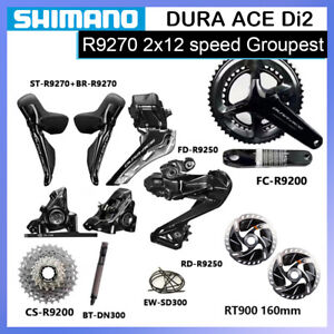 Shimano Di2 Dura Ace R9270 R9250  2x12 speed Groupset R9200 Crankset Road Bike