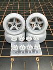 1/24 18 Inch Work Emotion T5R Rims With Advan Tires Works With Tamiya & Aoshima