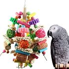 Large Parrot Chew Toy for Bird Macaw African Greys Cockatoo Parakeet Lovebirds
