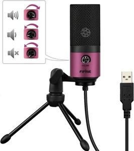FIFINE K669B Cardioid USB Studio Recording Microphone NEW SEALED BOX