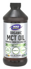 Now Foods Sports Organic MCT OIL 16 fl oz - Keto Friendly Weight Management