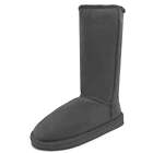 Womens Mid-Calf Snow Boots Classic Faux Suede Fur Winter Warm Shoes