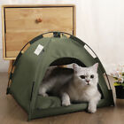 Folding Camping Pet Tent for Cats Puppy Bed Indoor Cat Nest Dog Cave Style House