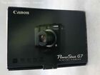Canon PowerShot G7 Black Auto Focus 6X Optical Zoom 10MP Digital Camera