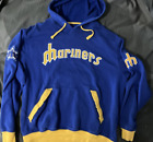 Seattle Mariners Cooperstown Collection by Majestic Hoodie Large Retro- Unique