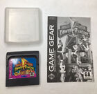 Mighty Morphin Power Rangers Sega Game Gear With Manual, Case Tested