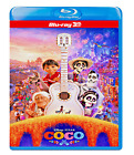 Coco 3D Blu-Ray Movie (Disc+Slipcover+No Slip) Region Free Free Shipping