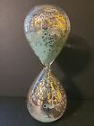New ListingHourglass Mercury Look Turquoise Sand 30 Minute Timer 8 1/2