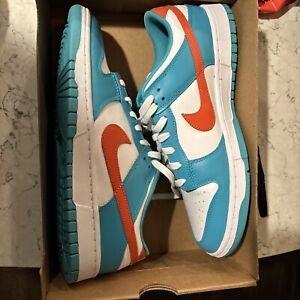 Size 12 - Nike Dunk Low Miami Dolphins