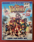 The Pirates! Band of Misfits 3D (Blu-ray 3D/2D/DVD) with Lenticular Slipcover