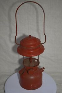 Vintage  Coleman Lantern Single Mantle Red 200A Dated 8/70 FOR PARTS