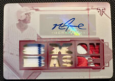 2021 TOPPS TRIPLE THREADS MARK GRACE WHITE WHALE 1/1 TRIPLE PATCH AUTO CUBS