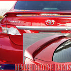 For 2009-2011 2012 2013 Toyota Corolla Factory Style Spoiler Wing W/L UNPAINTED (For: 2010 Toyota Corolla)