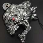 Chrome Zombie horn cover w/ LED For 92-20 Harley 
