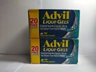 2-Advil Liqui-Gels Solubilized Ibuprofen Capsules 200mg 100ct 5/24