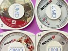 PSP- UNTESTED Lot of 4 Games-AS IS- No case or manuals- Read for games