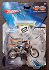 MATTEL Hot Wheels 2002 MotoX 250 Jeremy McGrath Dirt Bike #2 Budweiser Free Ship
