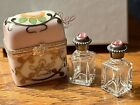 Princess Diana Althorp Limoges Trinket Box with Perfume Bottles