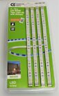 2 commercial electric 4 pk 12 in linkable indoor rgbw led tape light kits