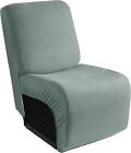 TAOCOCO Recliner Loveseat Cover with Middle Console Sofa slipcover, Stretch Recl