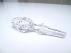 SIGNED WATERFORD CRYSTAL ACORN WINE BOTTLE STOPPER