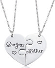 Mother Daughter Necklace Gifts 2PCS Mom Necklace from Daughter Mother's Day Gift