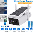 Wireless Solar Power WiFi Outdoor Home Security IP Camera Night Vision 1080p