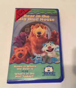 Bear in the Big Blue House Jim Henson Volume 1 VHS Tape 1998 Dura Case
