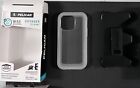 Used Pelican Voyager Series Case With Holster For iPhone 14 Pro - Clear