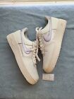 Nike Air Force 1 '07 ESS Shoes Sail Oxygen Purple DV7470-100 Womens Size 8 NEW