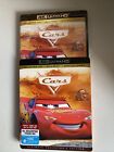 Cars (4K Ultra HD + Blu-Ray + Digital, 2006) New Sealed With Slipcover