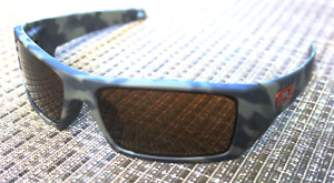 Oakley Gascan Bronze Lens Sunglasses Woodland Camouflage Iridium OO9014 OCP NEW