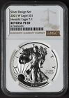 2021-W NGC PF69 T1 Reverse Proof American Silver Eagle Type 1