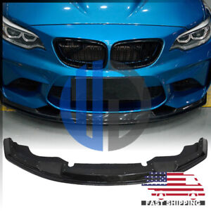 For 2015 2016 2017 2018 BMW F87 M2 MTC Style Carbon Fiber Front Lip (For: 2018 BMW)