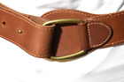 Lauren Ralph Lauren Women’s Wide Brown Leather Belt  Sz Medium Ex Cond