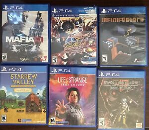 Lot of 6 Sony PlayStation 4 PS4 Games