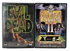 The Evil Dead 1 & 2 DVD Lot Bruce Campbell Anchor Bay Cult Horror Region 1