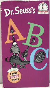 Dr. Seuss’s ABC VHS Video Tape I Can Read Eyes Mr. Brown Can BUY 2 GET 1 FREE!