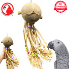 Bonka Bird Toys 2214 Coco Rasta Large Natural Chew Cage Toy Macaw Amazon Pet